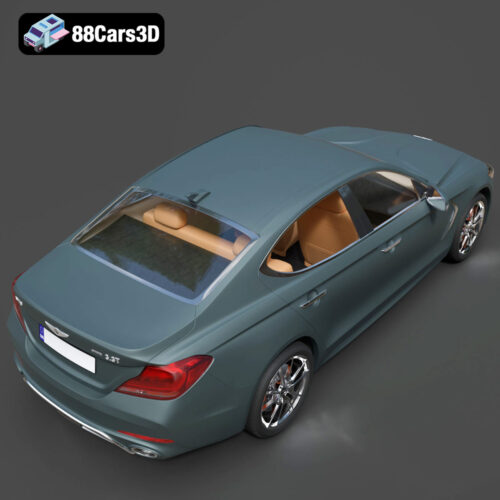 Genesis G70 2018 3D Model 3D Printable STL