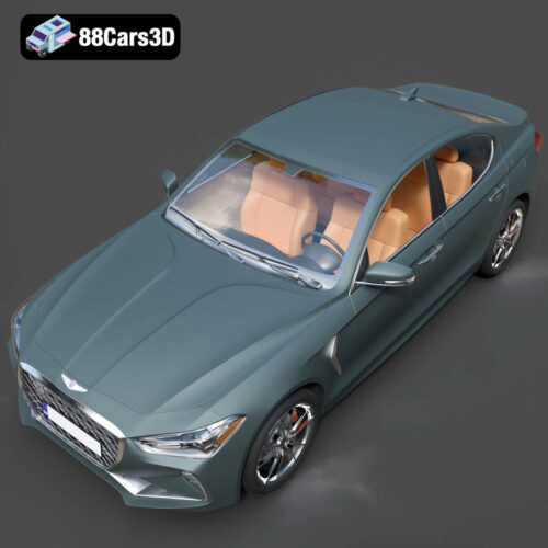 Genesis G70 2018 3D Model 3D Printable STL