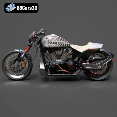 Harley-Davidson FXDR 114 3D Model 3D Printable STL