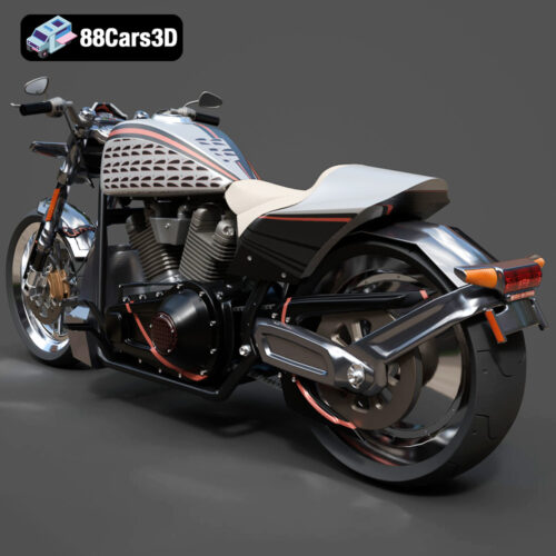 Harley-Davidson FXDR 114 3D Model 3D Printable STL