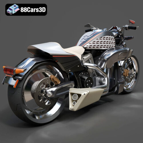Harley-Davidson FXDR 114 3D Model 3D Printable STL