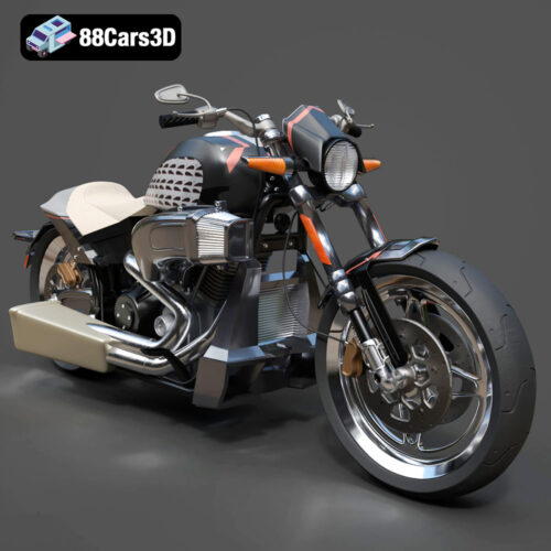 Harley-Davidson FXDR 114 3D Model 3D Printable STL
