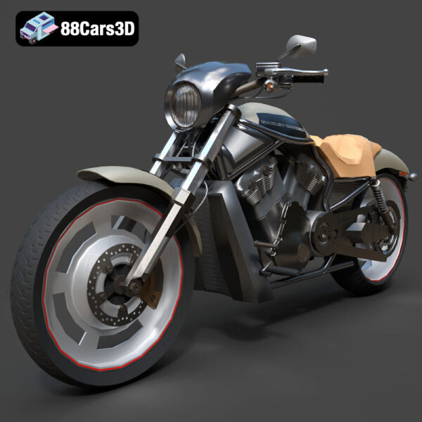 Harley-Davidson Night Rod 3D Model