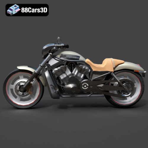 Harley-Davidson Night Rod 3D Model 3D Printable STL