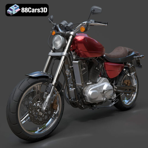 Harley-Davidson XR1200X 3D Model