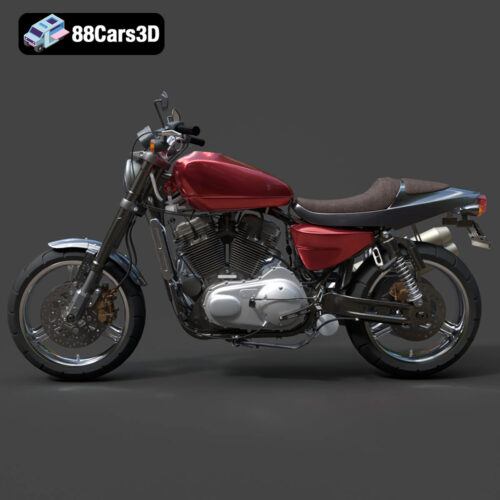 Harley-Davidson XR1200X 3D Model 3D Printable STL
