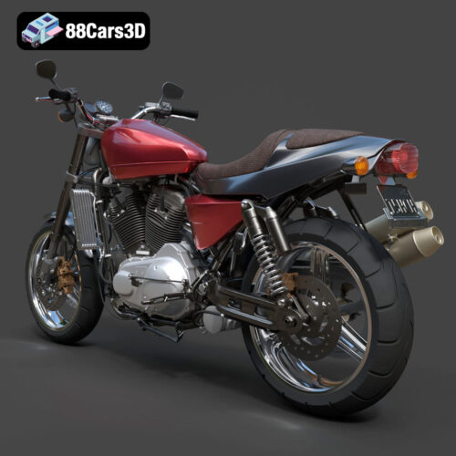 Harley-Davidson XR1200X 3D Model 3D Printable STL