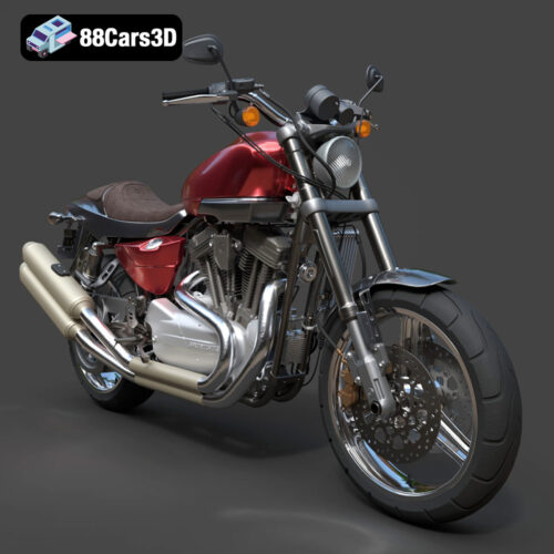 Harley-Davidson XR1200X 3D Model 3D Printable STL
