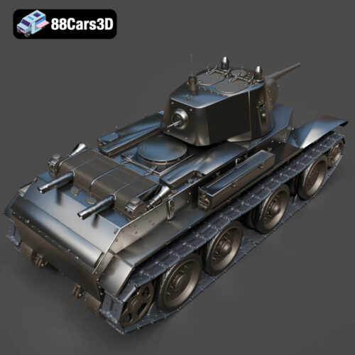 Heavy Armored Tank 3D Model 3D Printable STL