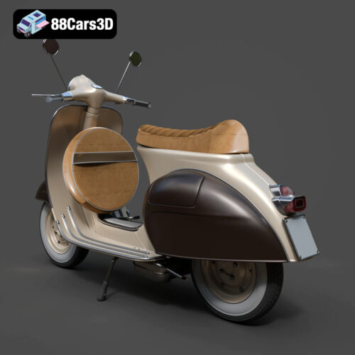 Vespa VNB 125 3D Model
