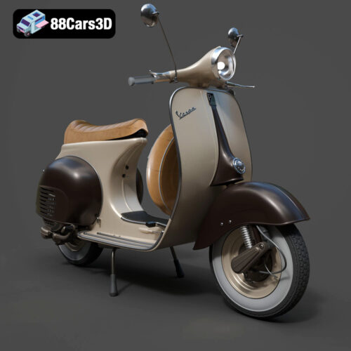 Vespa VNB 125 3D Model