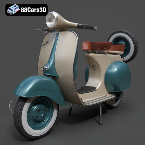 Vespa VNB 125-B-001 Vespa VNB 125-B 3D Model
