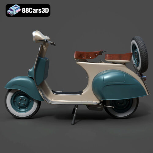Vespa VNB 125-B-002 Vespa VNB 125-B 3D Model