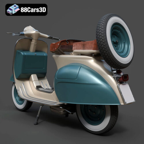 Vespa VNB 125-B-003 Vespa VNB 125-B 3D Model
