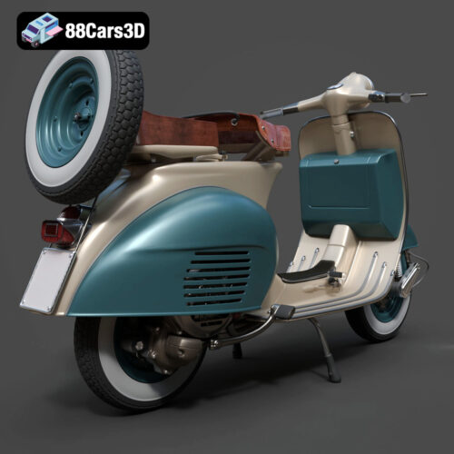 Vespa VNB 125-B-004 Vespa VNB 125-B 3D Model