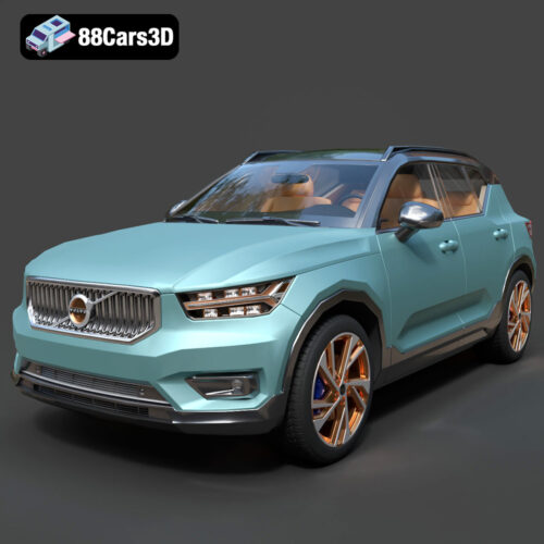 Volvo XC40 Recharge (2020) 3D Model 3D
