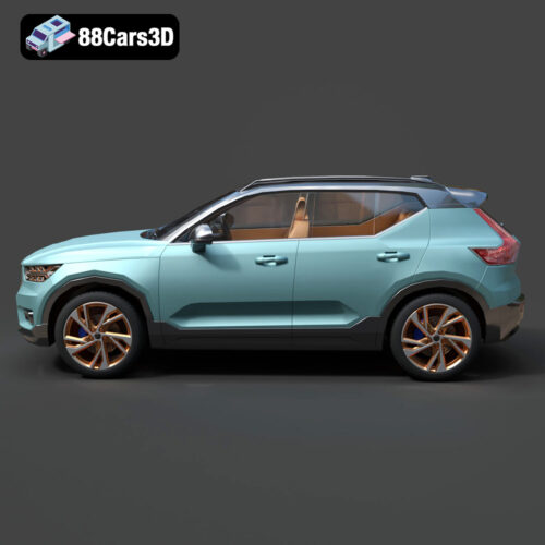 Volvo XC40 Recharge (2020) 3D Model 3D