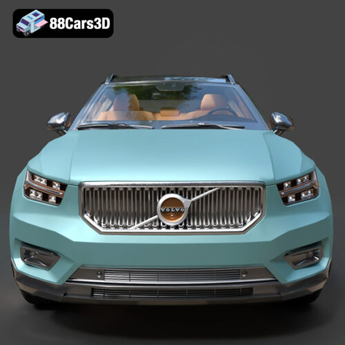Volvo XC40 Recharge (2020) 3D Model 3D