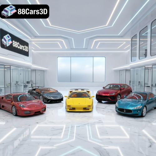 The Italian Legends Bundle  5 Ultimate Supercar 3D Models STL  Optimized