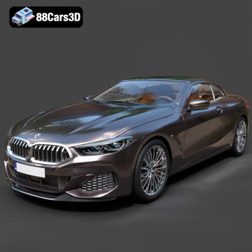 BMW 8-Series G14 Convertible M850i 2019 3D Model