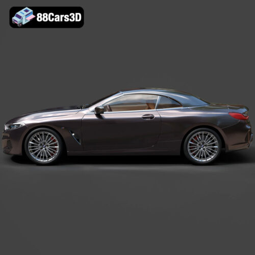 BMW 8-Series G14 Convertible M850i 2019 3D Model