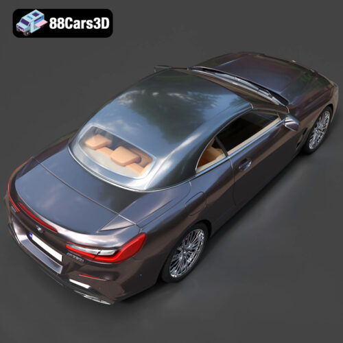 BMW 8-Series G14 Convertible M850i 2019 3D Model