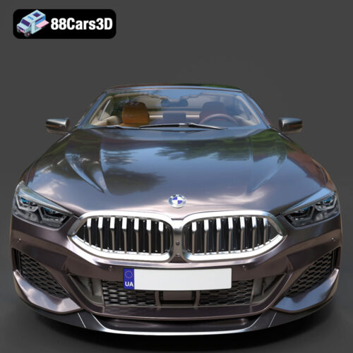 BMW 8-Series G14 Convertible M850i 2019 3D Model