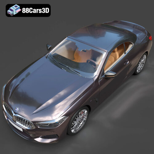 BMW 8-Series G14 Convertible M850i 2019 3D Model