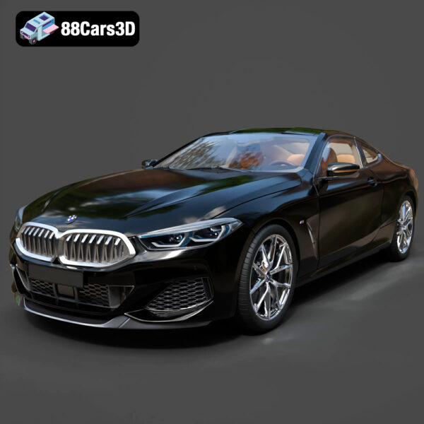 BMW 8 Series M850i Coupe 2019 3D Model