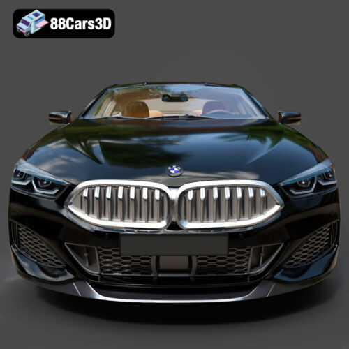 BMW 8 Series M850i Coupe 2019 3D Model