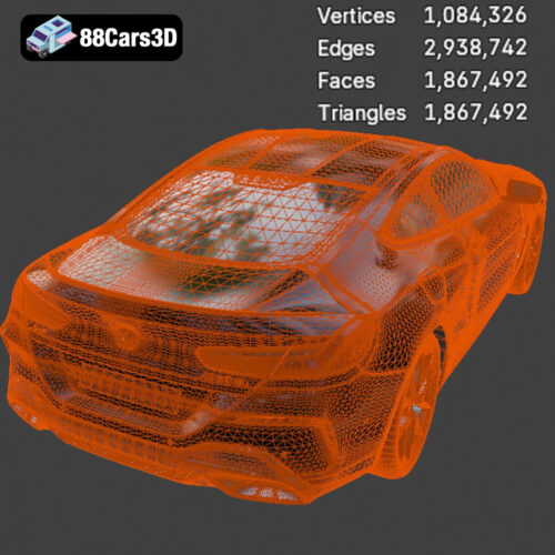 BMW 8 Series M850i Coupe 2019 3D Model