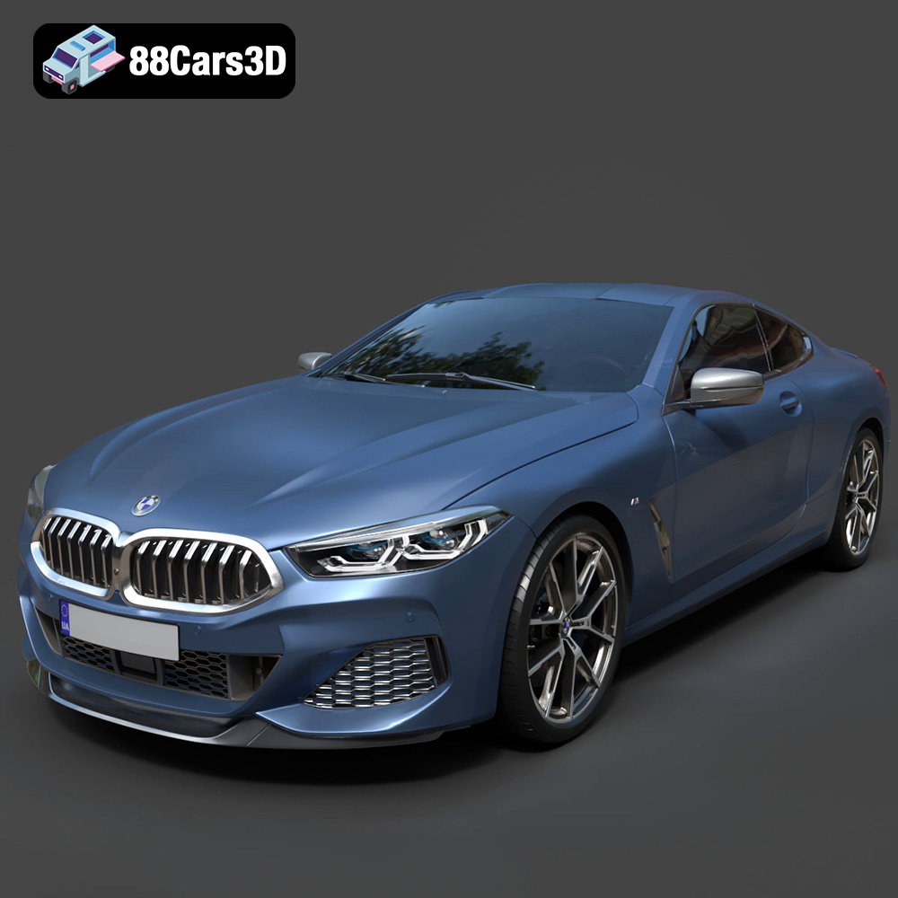 BMW 8-Series M850i G15 Coupe 2019 3D Model
