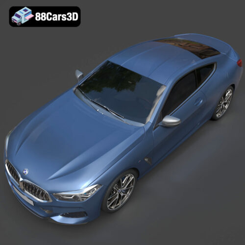 BMW 8-Series M850i G15 Coupe 2019 3D Model