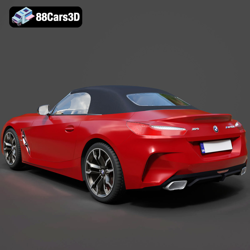 BMW Z4 Mk3 G29 Roadster M40i 2019 3D Model
