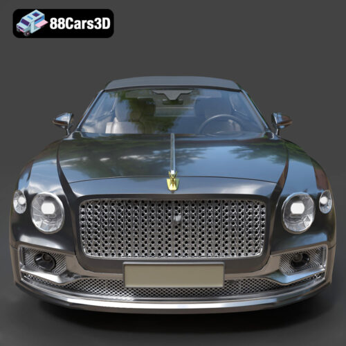 Bentley Flying Spur Mulliner 2022 Ultra High-Poly 3D Model