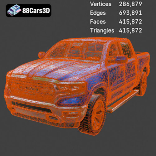 Dodge RAM 2019 3D Model