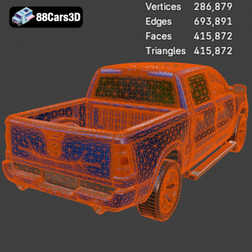 Dodge RAM 2019 3D Model