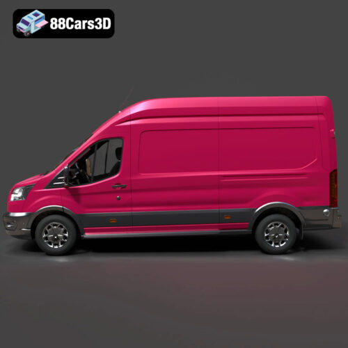 Ford Transit Van L3H3 Trend 2021 3D Model