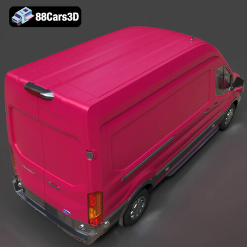 Ford Transit Van L3H3 Trend 2021 3D Model