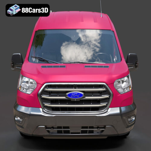 Ford Transit Van L3H3 Trend 2021 3D Model