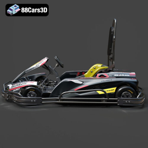RiMO SiNUS iON-001 Kart 3D Model