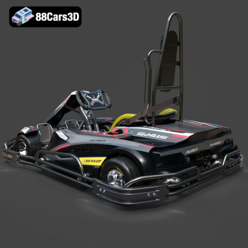 RiMO SiNUS iON-001 Kart 3D Model
