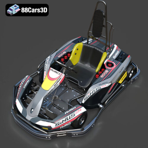 RiMO SiNUS iON-001 Kart 3D Model