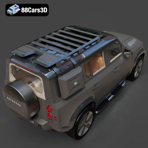 Land Rover Defender EXPLORER PACK-001 3D Model