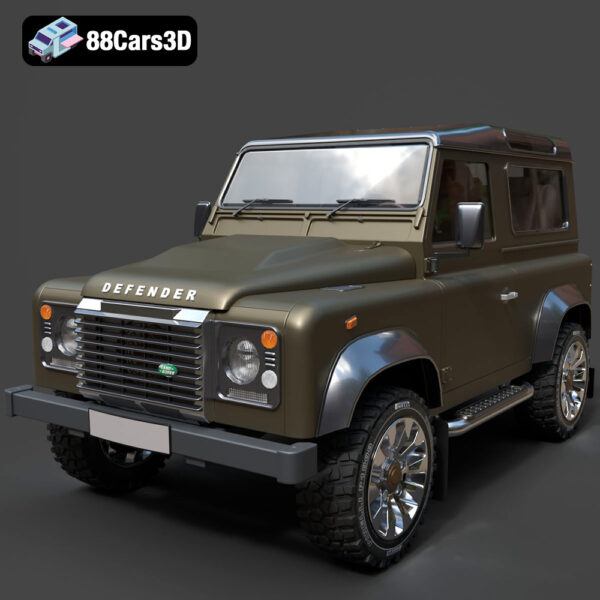 Land Rover Defender Works V8 3D Model