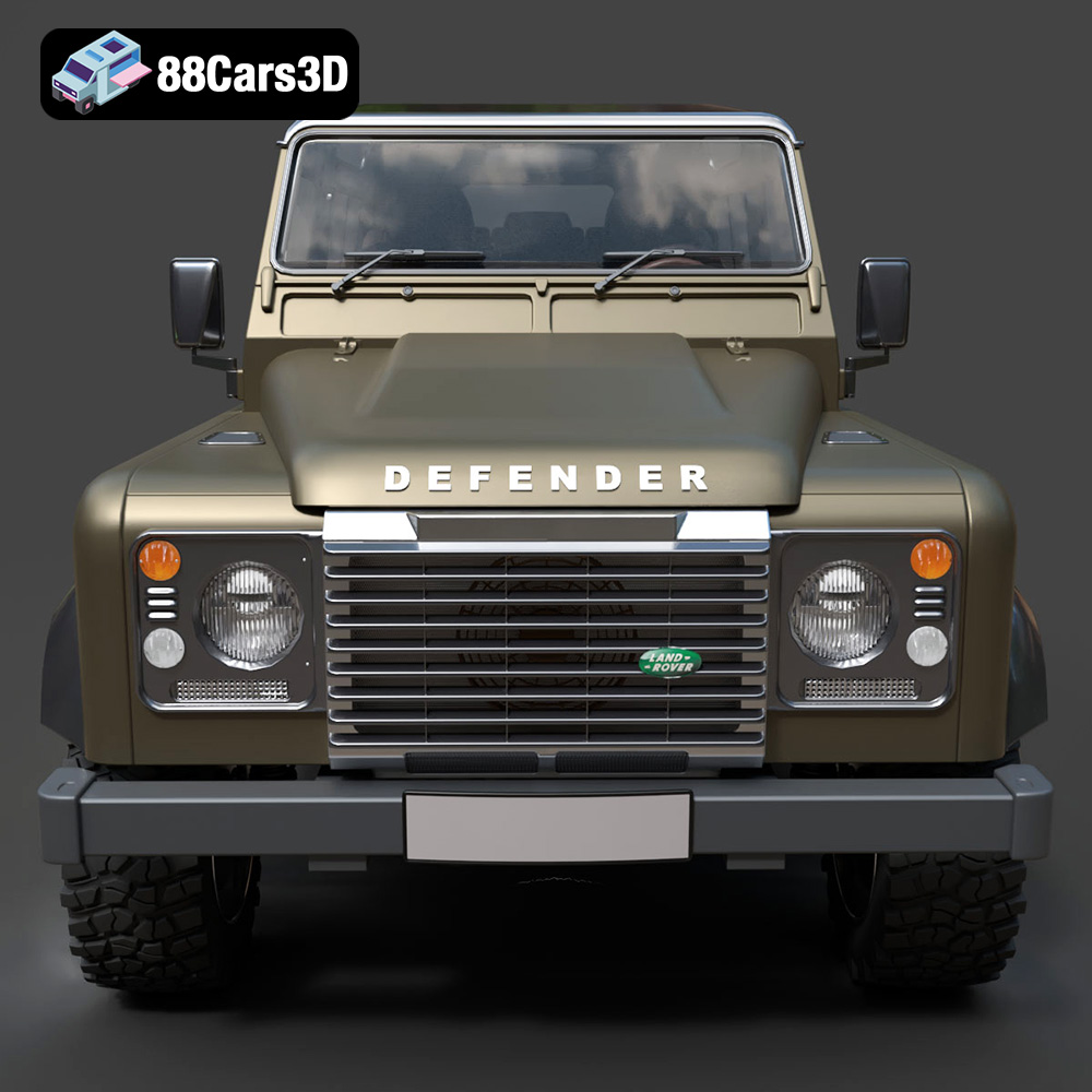 Land Rover Defender Works V8 3D Model