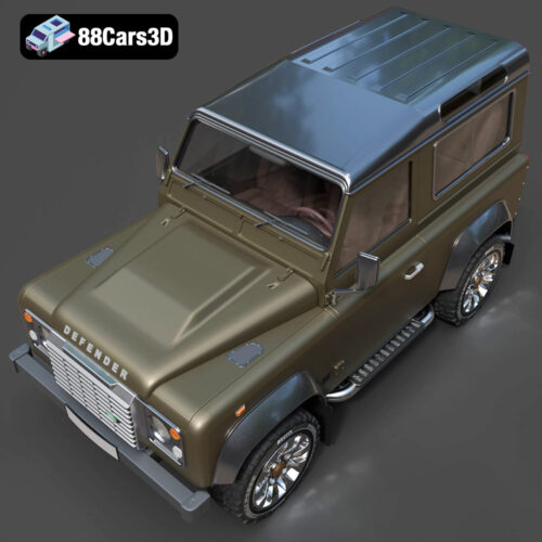 Land Rover Defender Works V8 3D Model - Gallery Image 3 Land Rover Defender Works V8 3D Model