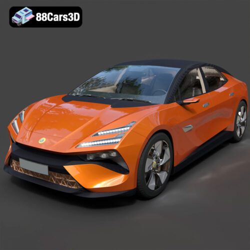 Lotus Emeya-001 2024 3D Model