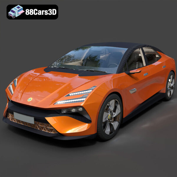 Lotus Emeya-001 2024 3D Model