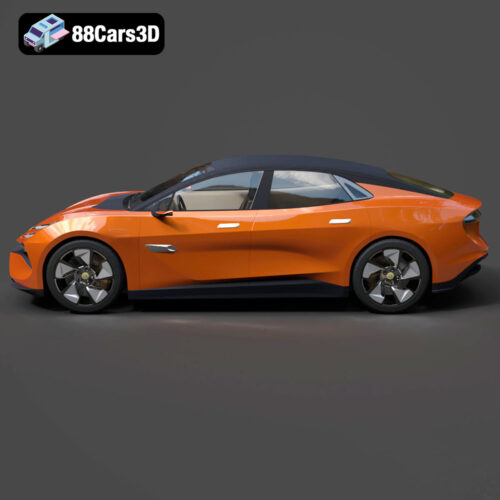 Lotus Emeya-001 2024 3D Model